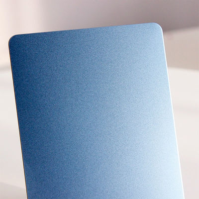 سماوي اللون الأزرق 0.8 مم سميكة 4x8 الفولاذ المقاوم للصدأ ورقة ساندبلاستينج AFP إنهاء